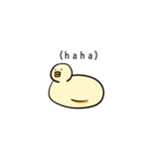 あたしはピザドウっぽいけど明白なアヒル（個別スタンプ：19）