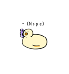 あたしはピザドウっぽいけど明白なアヒル（個別スタンプ：25）