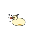 あたしはピザドウっぽいけど明白なアヒル（個別スタンプ：28）