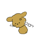 お絵かきプードル2（個別スタンプ：40）