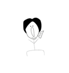 あたし、棒人間。（個別スタンプ：2）