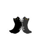 ふしぎなくろねこちゃん(文字なし)（個別スタンプ：6）
