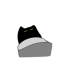 ふしぎなくろねこちゃん(文字なし)（個別スタンプ：21）