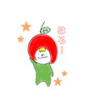 りんごちゃん☆あいさつ（個別スタンプ：1）