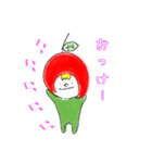 りんごちゃん☆あいさつ（個別スタンプ：2）
