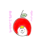 りんごちゃん☆あいさつ（個別スタンプ：8）