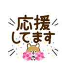 毎日使える豆柴♡敬語柴犬【デカ文字】（個別スタンプ：27）