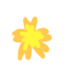 ♡Flower ＆ Heart♡（個別スタンプ：3）