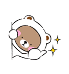 無表情なくまちゃんだよ（個別スタンプ：7）