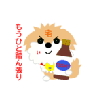 宅犬くんの応援スタンプ（個別スタンプ：23）