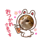 オリにゃんこ②（個別スタンプ：8）
