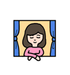 気持ちを伝える♫マダムの日常スタンプ（個別スタンプ：3）