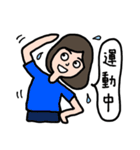 気持ちを伝える♫マダムの日常スタンプ（個別スタンプ：5）