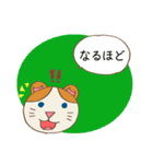 あいさつ猫さんスタンプ（個別スタンプ：20）