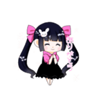 地雷ちゃん あいさつ（個別スタンプ：3）