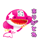 PINK★ORCA【ピンクオルカ】（個別スタンプ：3）