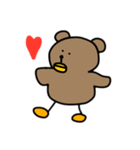 かもくま（個別スタンプ：13）