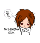 ゲーマー彼氏【English ver】（個別スタンプ：12）