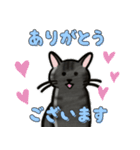 ブラックスモーク猫ズ1（個別スタンプ：22）