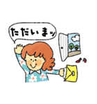 キュートでカラフルな女の子♡スタンプ（個別スタンプ：13）