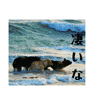 ラブラドール·レトリバー兄弟遊戯·ラブ翼（個別スタンプ：39）