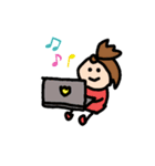 みちこの日常。（個別スタンプ：1）