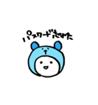 3色揃ったいきものたち（個別スタンプ：10）