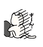 しろぬこちの日常（個別スタンプ：19）