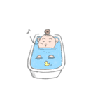 お風呂に入るまでの気持ち（個別スタンプ：16）