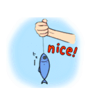 個性ある魚たち（個別スタンプ：15）