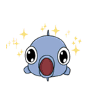 個性ある魚たち（個別スタンプ：34）