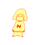 おかっぱマスク（個別スタンプ：1）