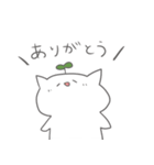 葉っぱねこ（個別スタンプ：2）