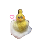 チビand鳥and猫（個別スタンプ：6）