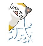 猫と漢字（大）その1（個別スタンプ：21）