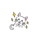 【よく使う言葉】ねこにゃん①（個別スタンプ：8）