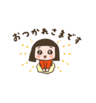 毎日使える女の子ちゃんスタンプ（個別スタンプ：7）