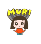毎日使える女の子ちゃんスタンプ（個別スタンプ：26）