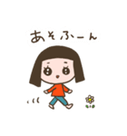 毎日使える女の子ちゃんスタンプ（個別スタンプ：27）
