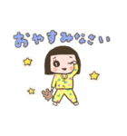 毎日使える女の子ちゃんスタンプ（個別スタンプ：32）