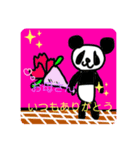 ポジパンの母の日pand@.（個別スタンプ：4）