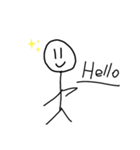 ぼう人間さんのスタンプ（個別スタンプ：1）