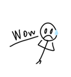 ぼう人間さんのスタンプ（個別スタンプ：2）