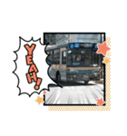 バス色々スタンプ編1（個別スタンプ：8）