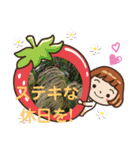 ネコ＆はな（個別スタンプ：8）