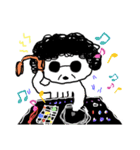 モジャモジャ大好き！！！モジャック星人（個別スタンプ：4）