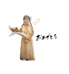 さゆちゃんきほちゃん（個別スタンプ：4）