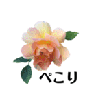 yasuおばさんの薔薇言葉R3（個別スタンプ：8）