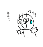 毛が3本くん（個別スタンプ：11）