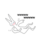 ニートのウサギさん（個別スタンプ：1）